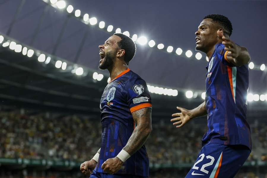 Nizozemský útočník Memphis Depay