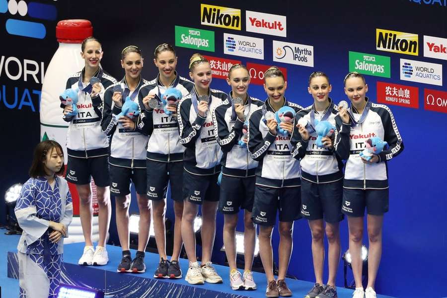 Mondiali di nuoto, argento per l'Italia nella specialità del tecnico artistico a squadre