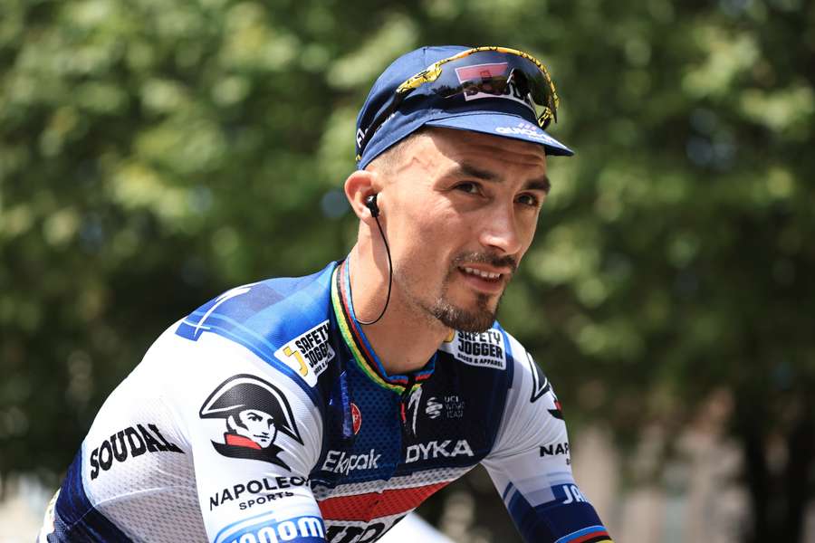 Alaphilippe rijdt weer eens in Australië