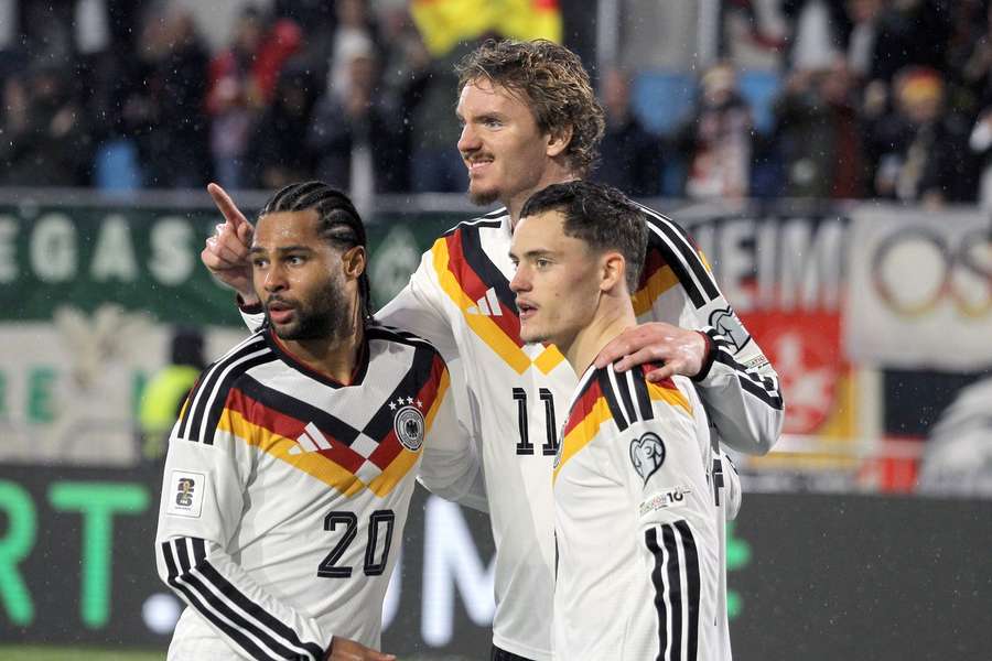 SERGE GNABRY, NICK WOLTEMADE Și FLORIAN WIRTZ SERGE GNABRY, NICK WOLTEMADE Și FLORIAN WIRTZ