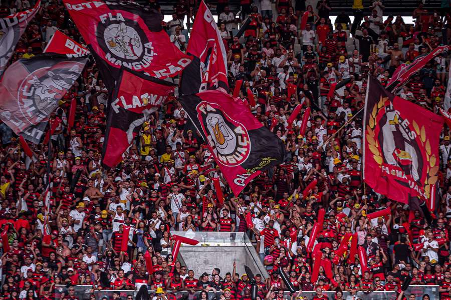 Torcida do Fla foi a mais presente no Brasil