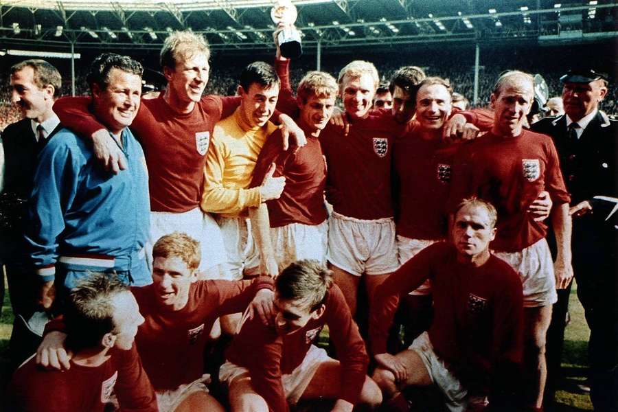 Sir Bobby Charlton was part of England's 1966 World Cup winning side