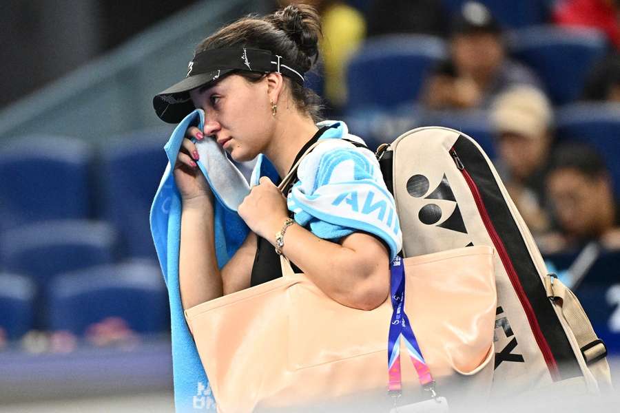 Eva Lys frustriert nach den China Open