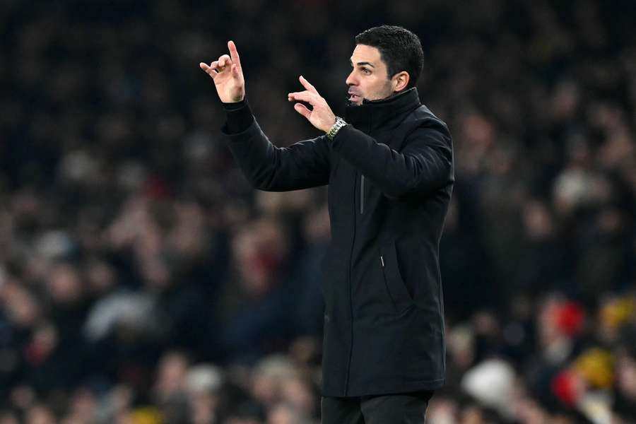 Mikel Arteta le week-end dernier.