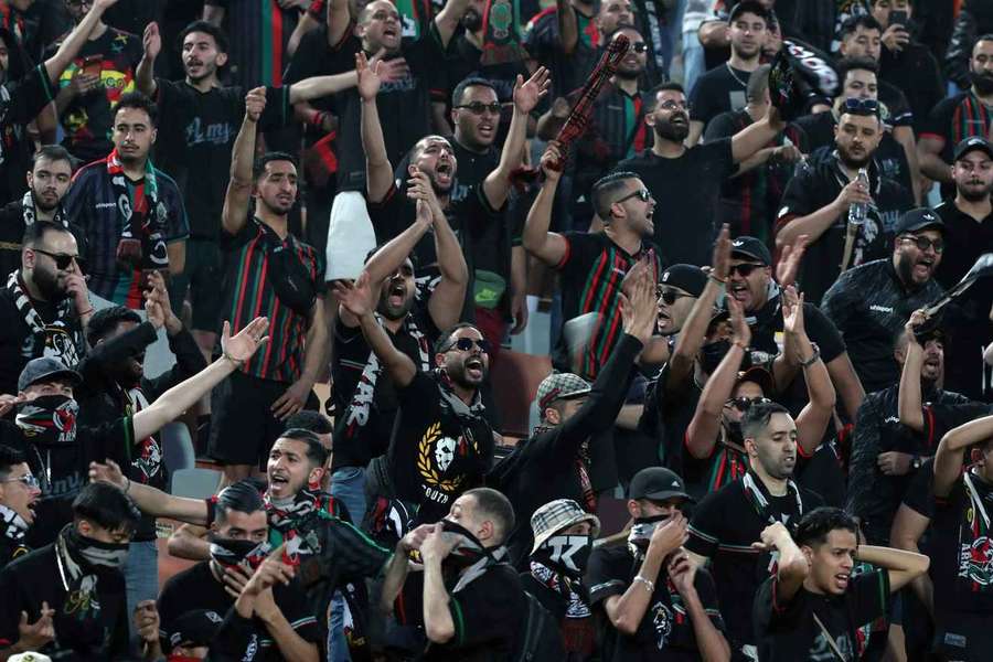 FAR Rabat fans celebrate