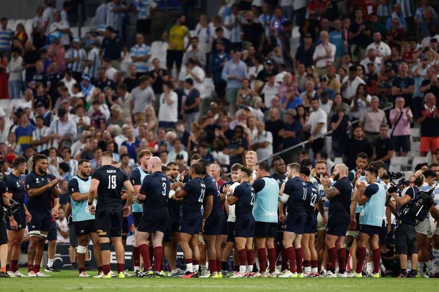 England were victorious over Argentina in their opening match