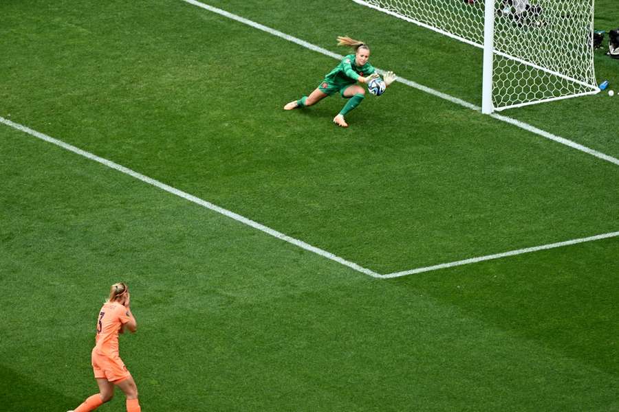 Van Domselaar esteve em grande forma