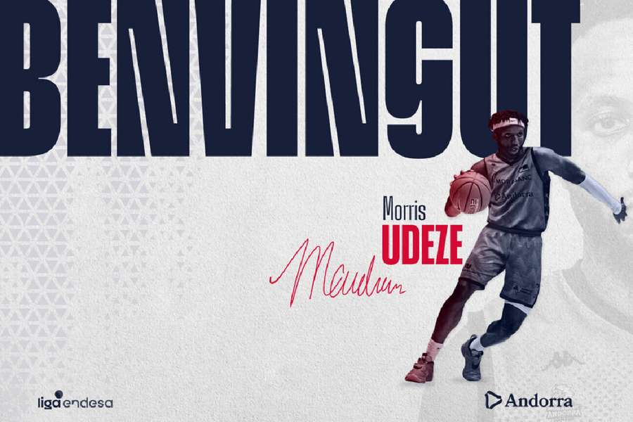 Morris Udeze, nuevo jugador del Andorra