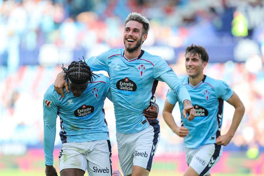 L'esultanza di Mingueza