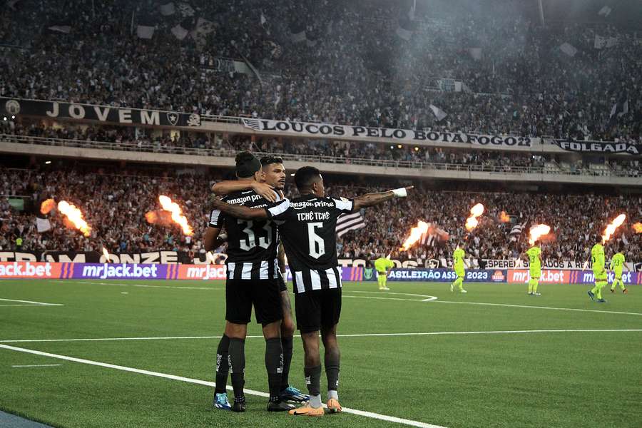 Botafogo tuvo una gran actuación en el primer tiempo