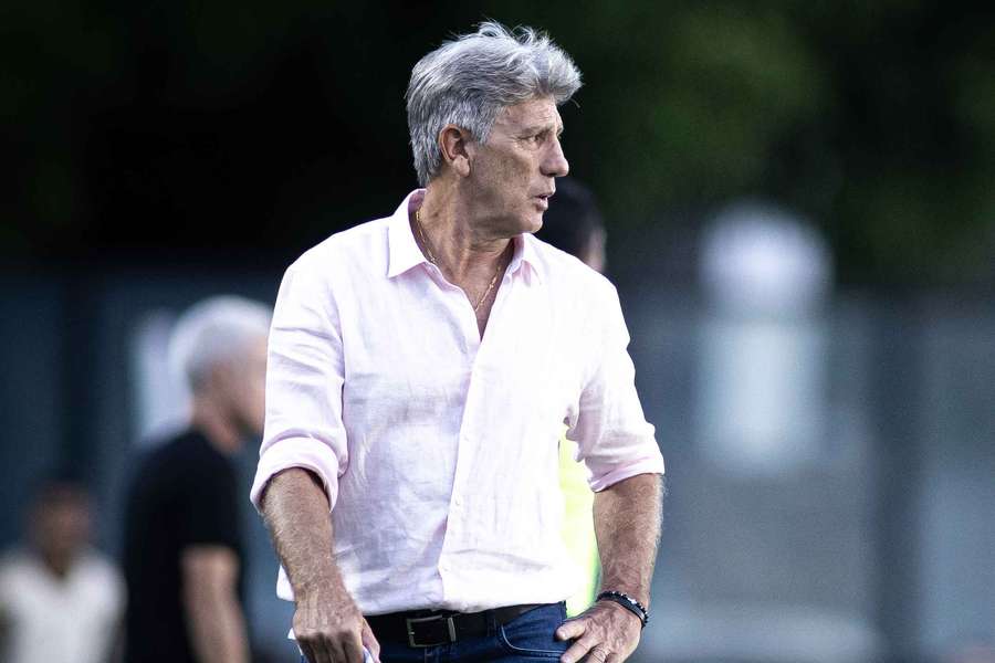 Renato Gaúcho em Vasco x Grêmio