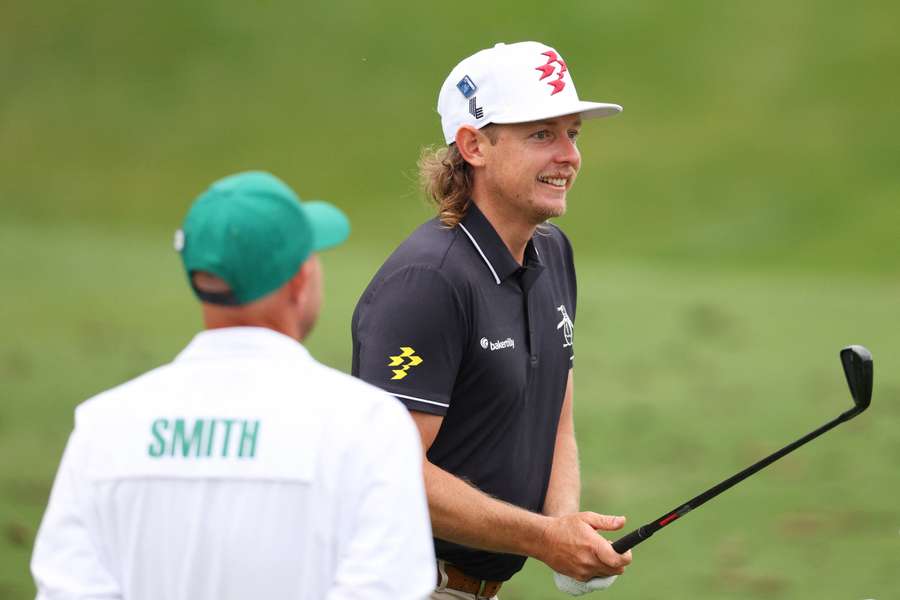 Smith warms up at Augusta