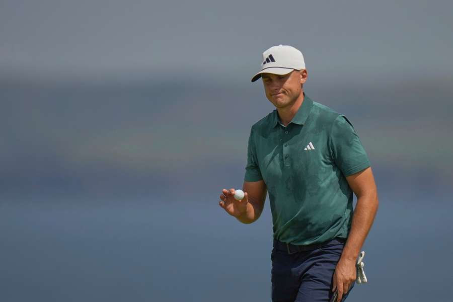 Aberg could not challenge the leaders at Royal Portrush