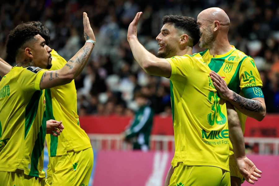 Nantes celebrate