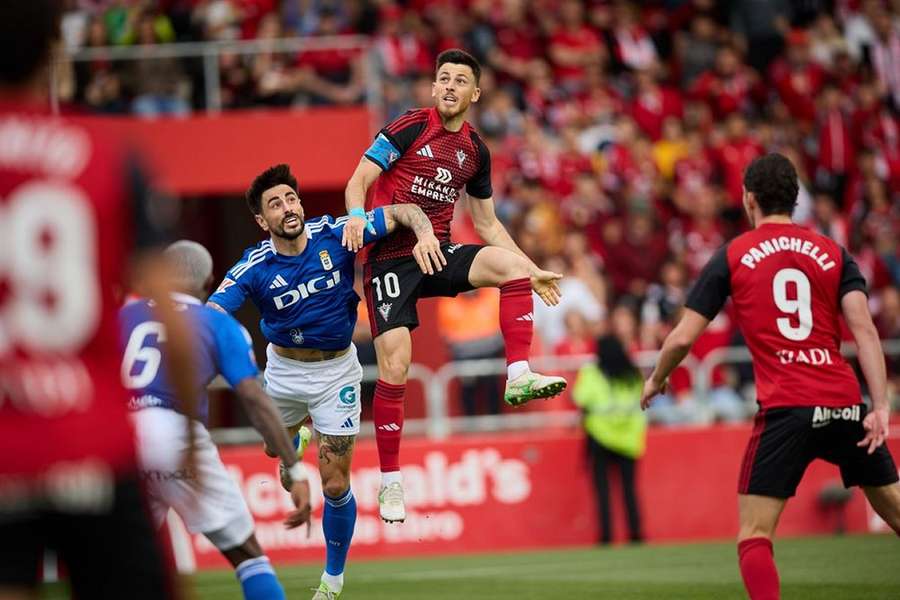 LaLiga promotion playoff: Mirandes hold advantage against Oviedo