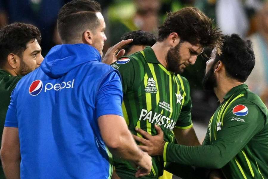 Shaheen withdraws from the World Cup final against England earlier this month.