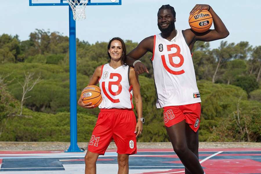 Neemias Queta e Ticha Penicheiro Neemias Queta e Ticha Penicheiro