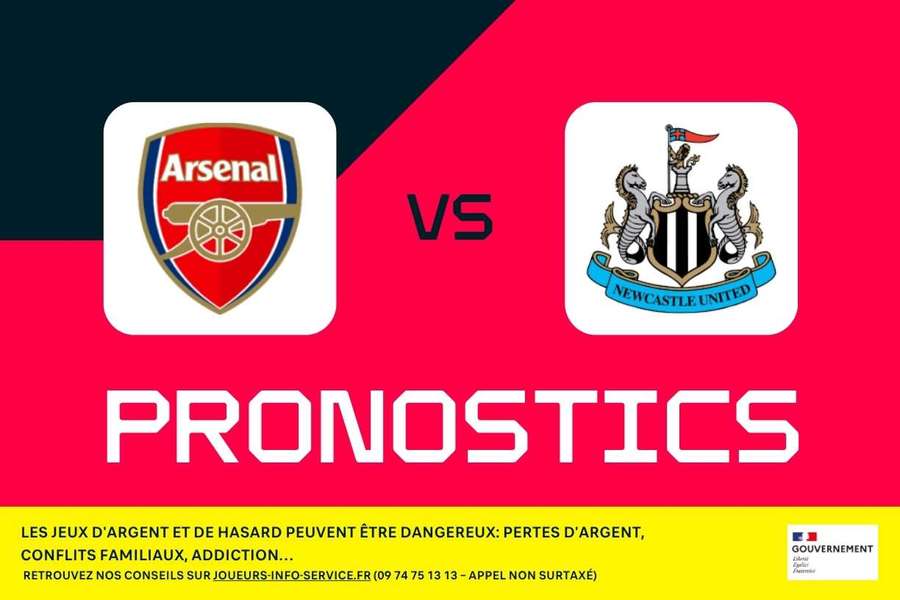 Arsenal - Newcastle : Pronostics, meilleurs paris et cotes (Premier League)