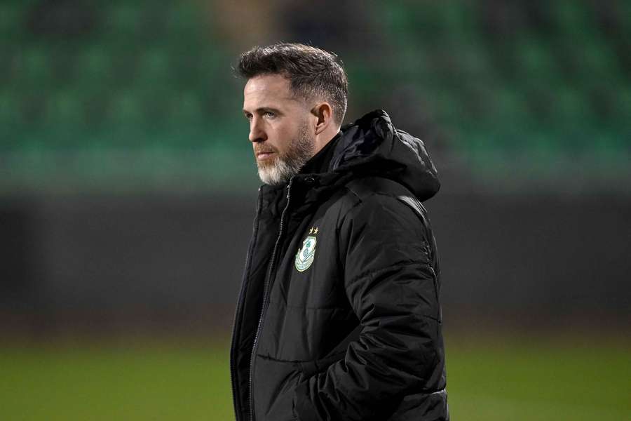 Shamrock Rovers manager Stephen Bradley