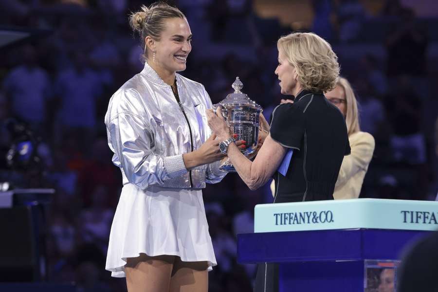 Sabalenková po triumfe na US Open.