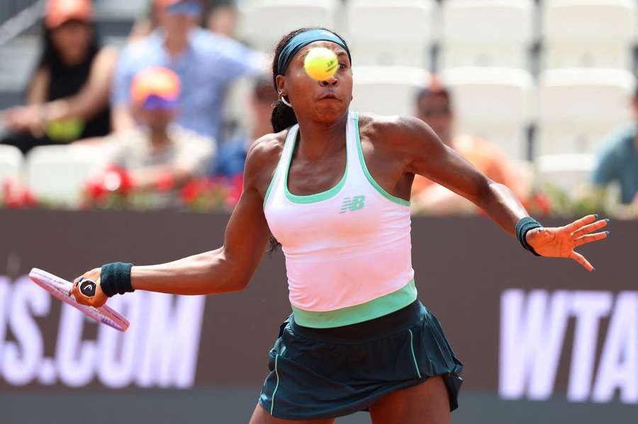 Gauff gewohnt fokussiert