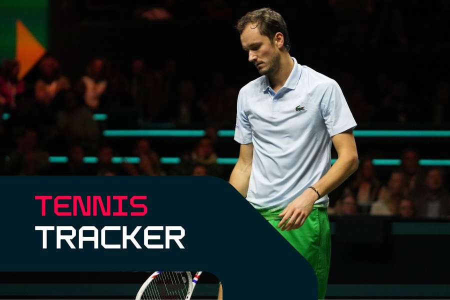 Daniil Medvedev is out of Rotterdam at the first round