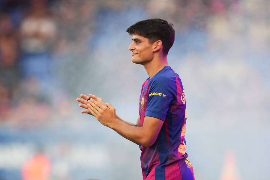 Gerard Martín, jugador del Barça