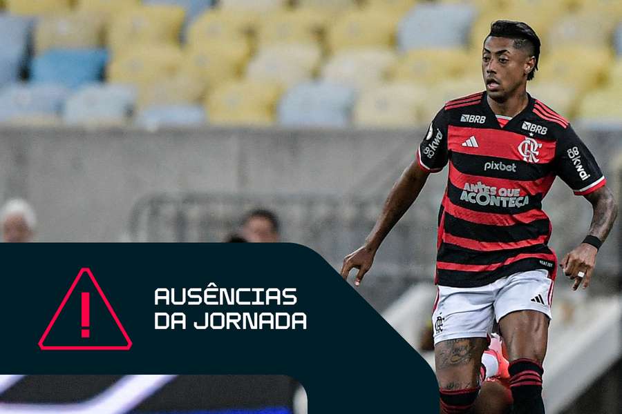 Bruno Henrique será ausência por castigo no Flamengo