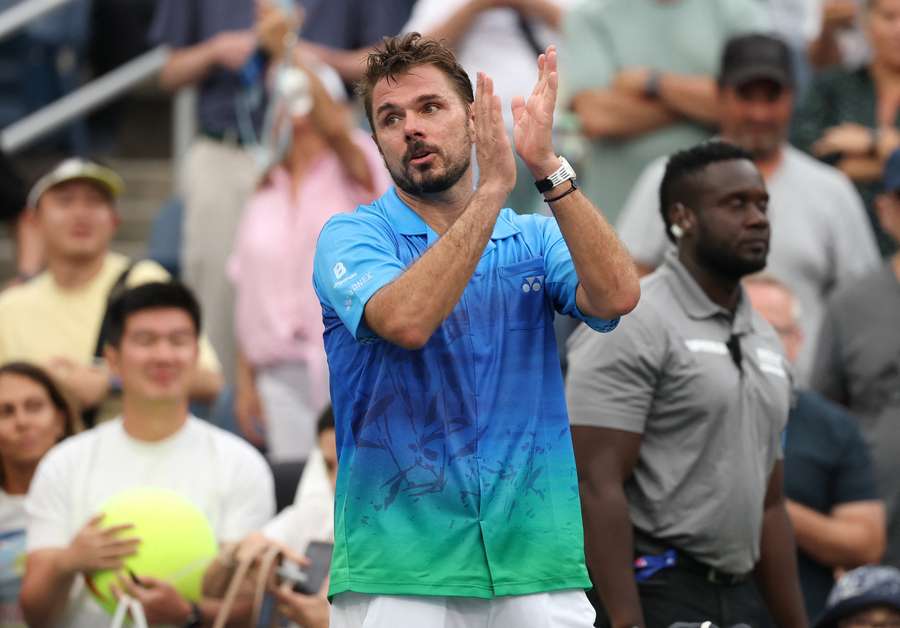 Stan Wawrinka verabschiedet sich in New York.