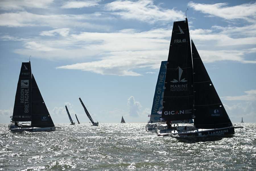 La Solitaire du Figaro en septembre 2024.