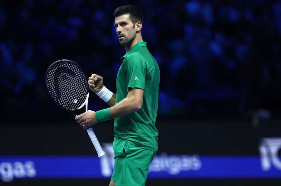 Sârbul Djokovic s-a impus după o oră și 39 de minute de joc în fața lui Tsitsipas, scor 6-4, 7-6(4)