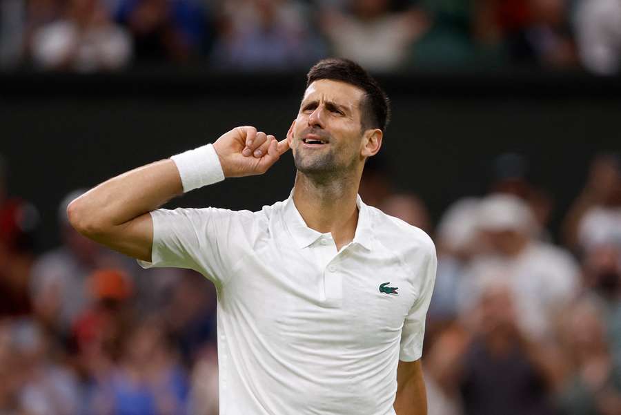 Djokovic defeated Wawrinka just before the 11pm curfew. 