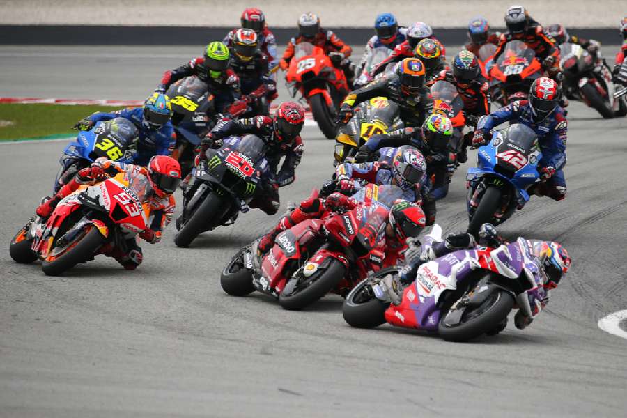 Riders in the Malaysian Grand Prix, 2022