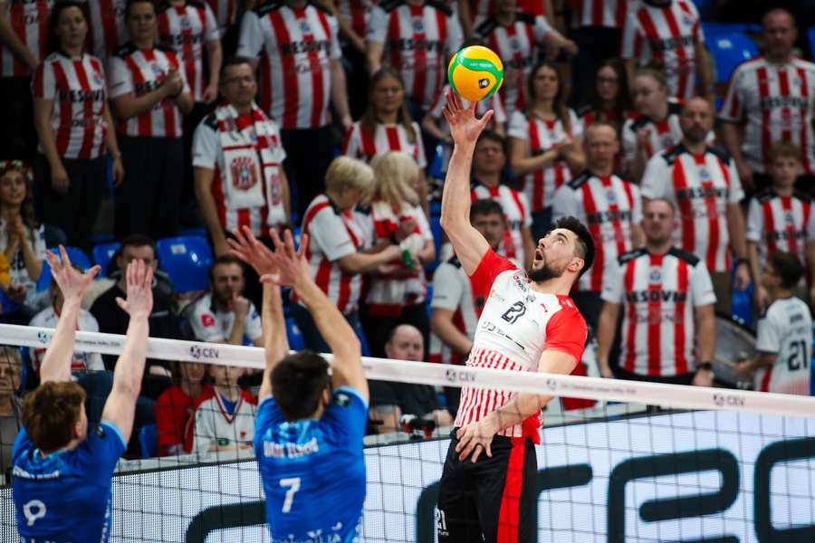 Gładka wygrana Asseco Resovii z Roeselare w pierwszym meczu 1/8 finału Ligi Mistrzów