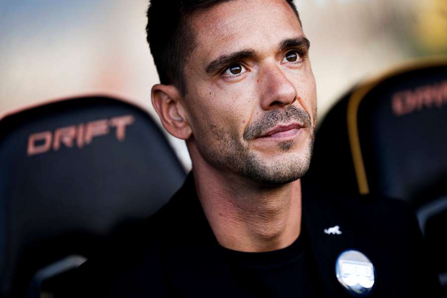 Tiago Margarido, treinador do Nacional Tiago Margarido, treinador do Nacional