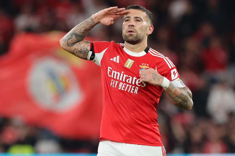 Otamendi fez 281 jogos pelo Benfica