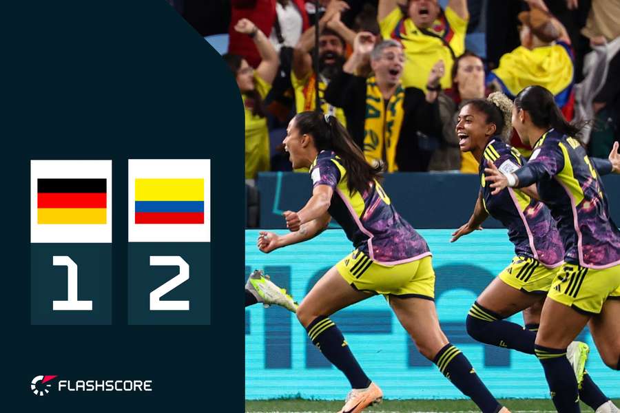 Kolumbien freut sich über den zweiten WM-Sieg in Folge