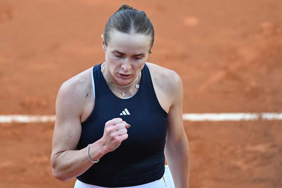 Svitolina à Rome. Svitolina à Rome.