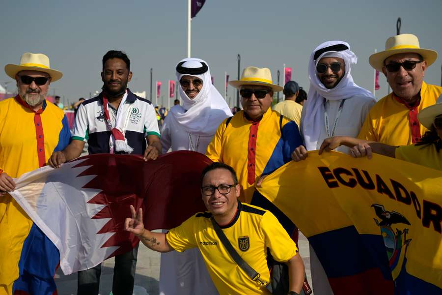 Kibice Kataru i Ekwadoru gotowi na pierwszy mecz