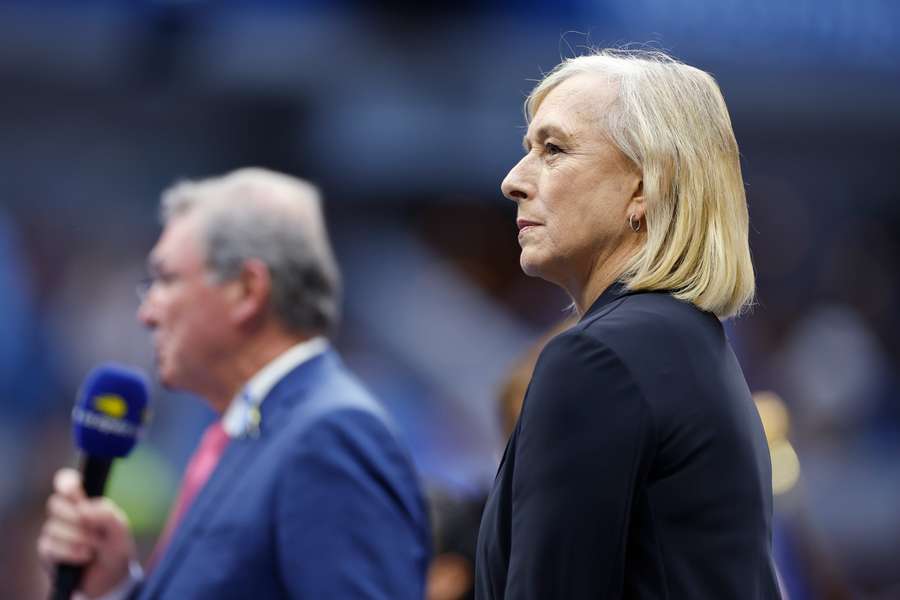 Navratilova a remporté 59 titres du Grand Chelem.