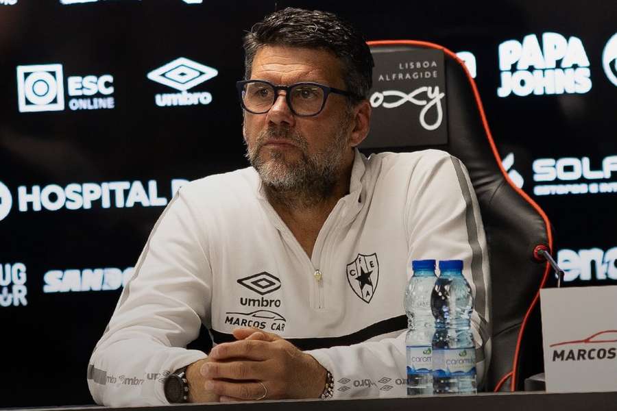 Cristiano Bacci falou aos jornalistas
