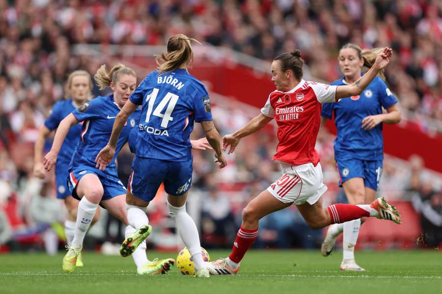 Arsenal are the defending champions but face a playoff in order to make the quarter-finals Arsenal are the defending champions but face a playoff in order to make the quarter-finals