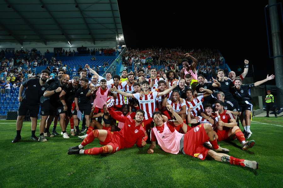 AFS festeja permanência no primeiro escalão