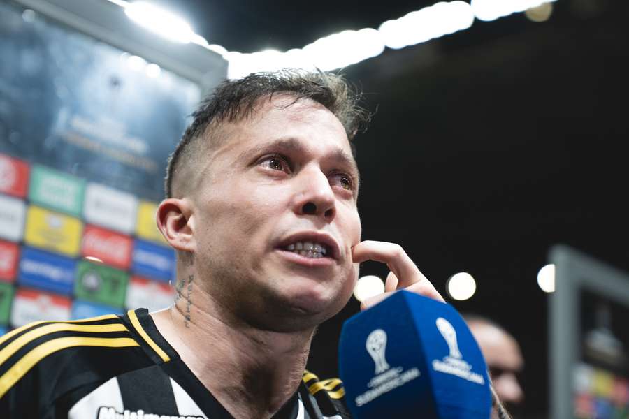 Bernard se emocionou com gol da classificação à semifinal da Sul-Americana