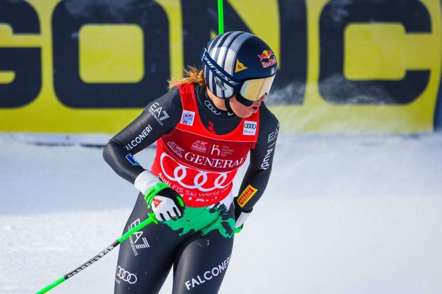 Sofia Goggia was on top in Lake Louise