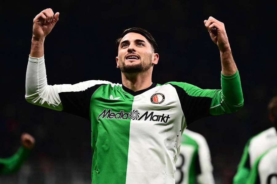 Le Feyenoord a éliminé l'AC Milan mardi à San Siro lors du premier barrage retour de la Ligue des champions (1-1).
