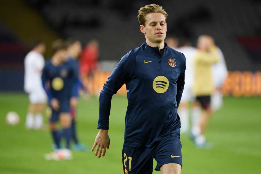 Frenkie de Jong maakte drie weken geleden tegen Young Boys zijn rentree 