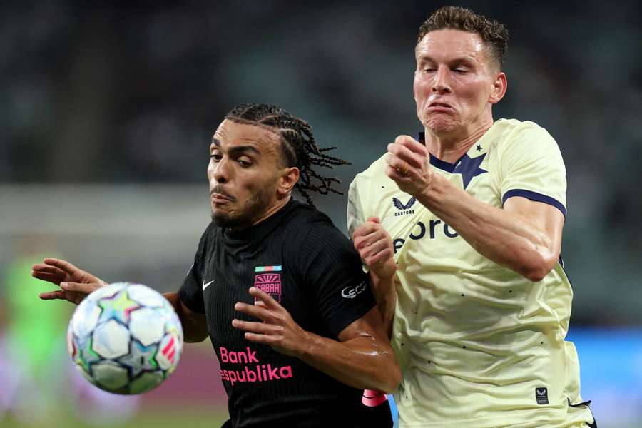 Slavia v Baku selhala. Slavia v Baku selhala.