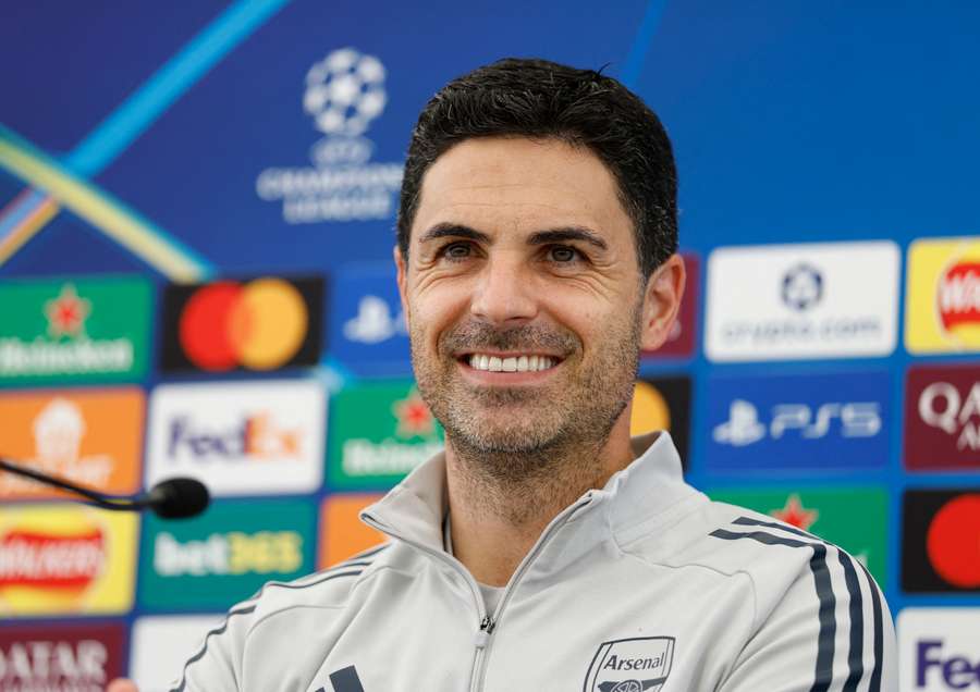 Mikel Arteta busca a primeira Champions da história do Arsenal Mikel Arteta busca a primeira Champions da história do Arsenal