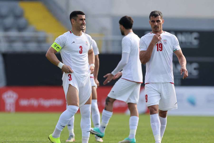Les Iraniens contre le Nigeria lors d'un amical en mars.